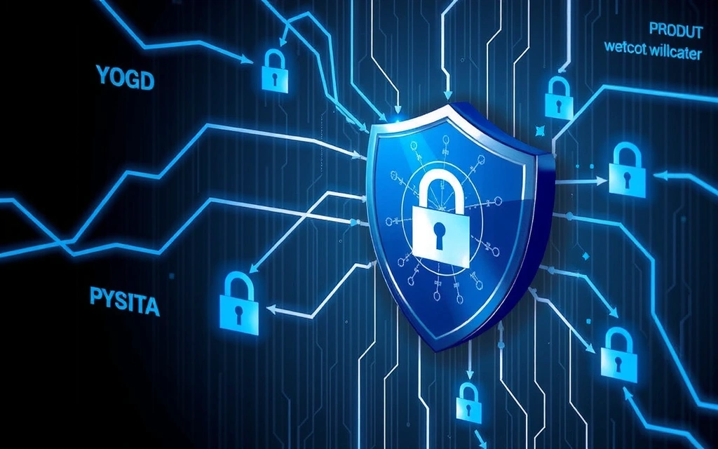 Obrázek, symbolizující kybernetickou bezpečnost