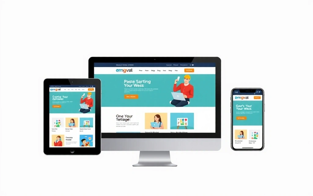 Obrázek, symbolizující adaptivní webdesign