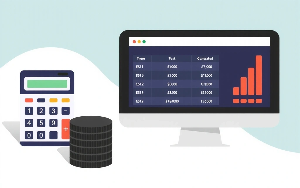 Ilustrace kalkulačky a cenových tabulek symbolizující transparentní ceny