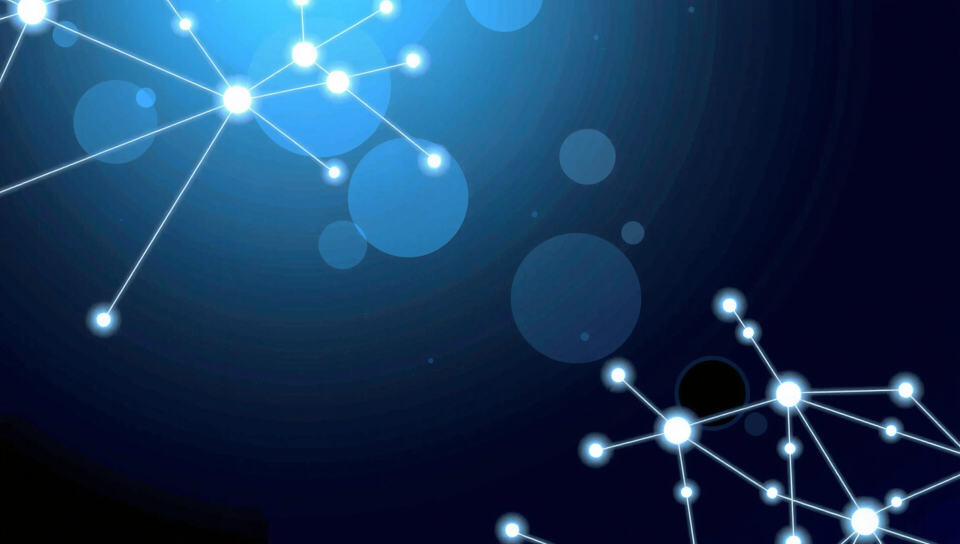 Abstraktní pozadí s prvky webdesignu a datovými toky