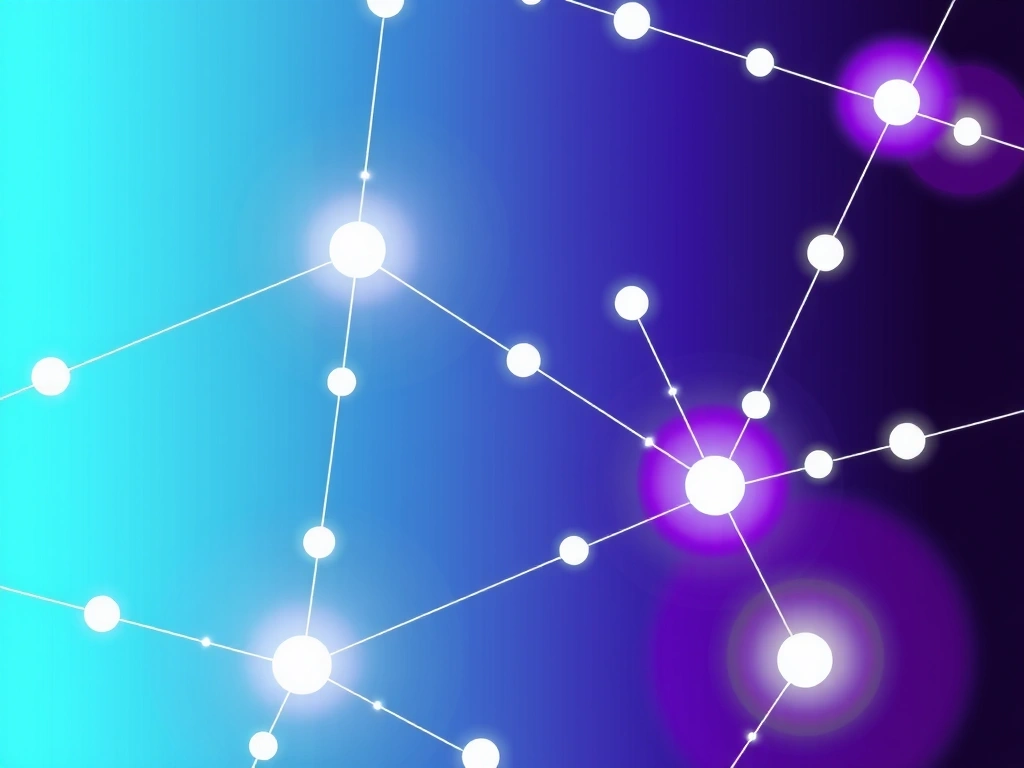 Moderní abstraktní digitální umění, symbolizující webdesign a inovace