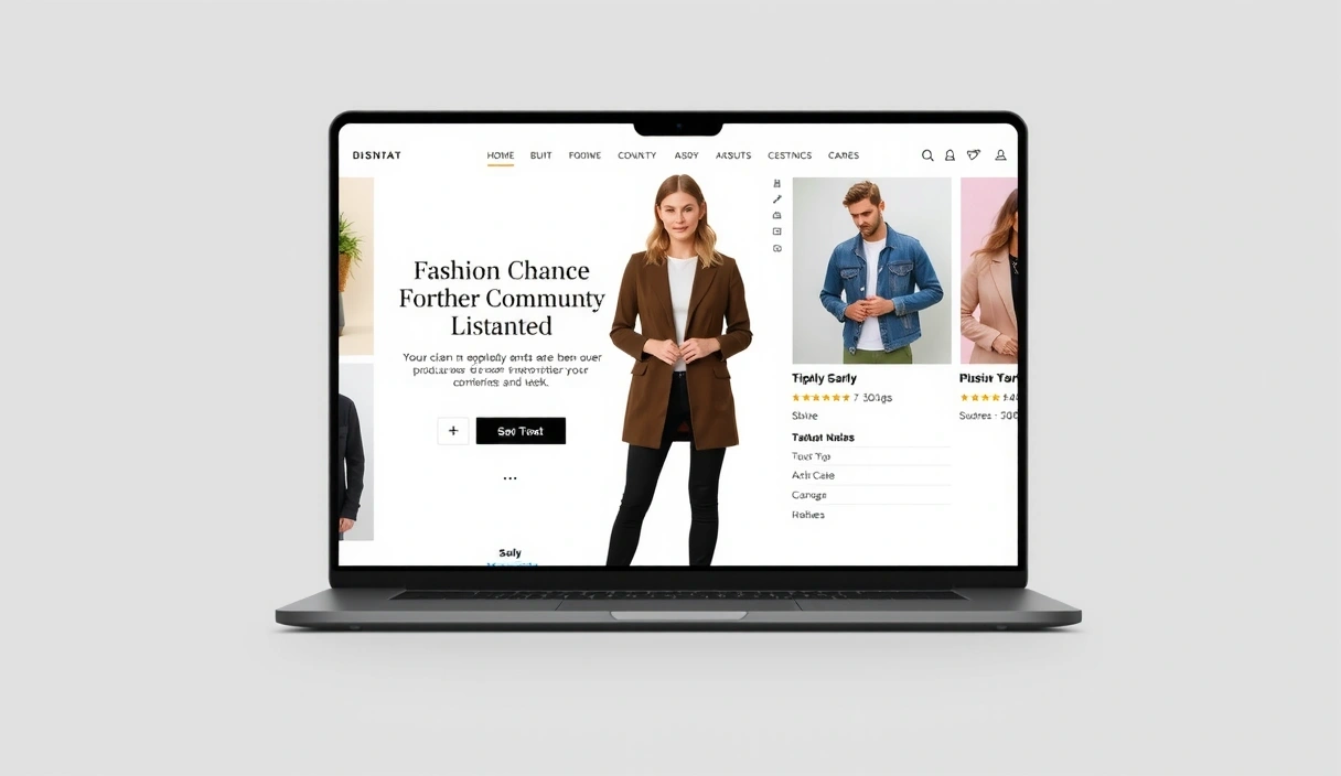 Webdesign pro e-shop s módou